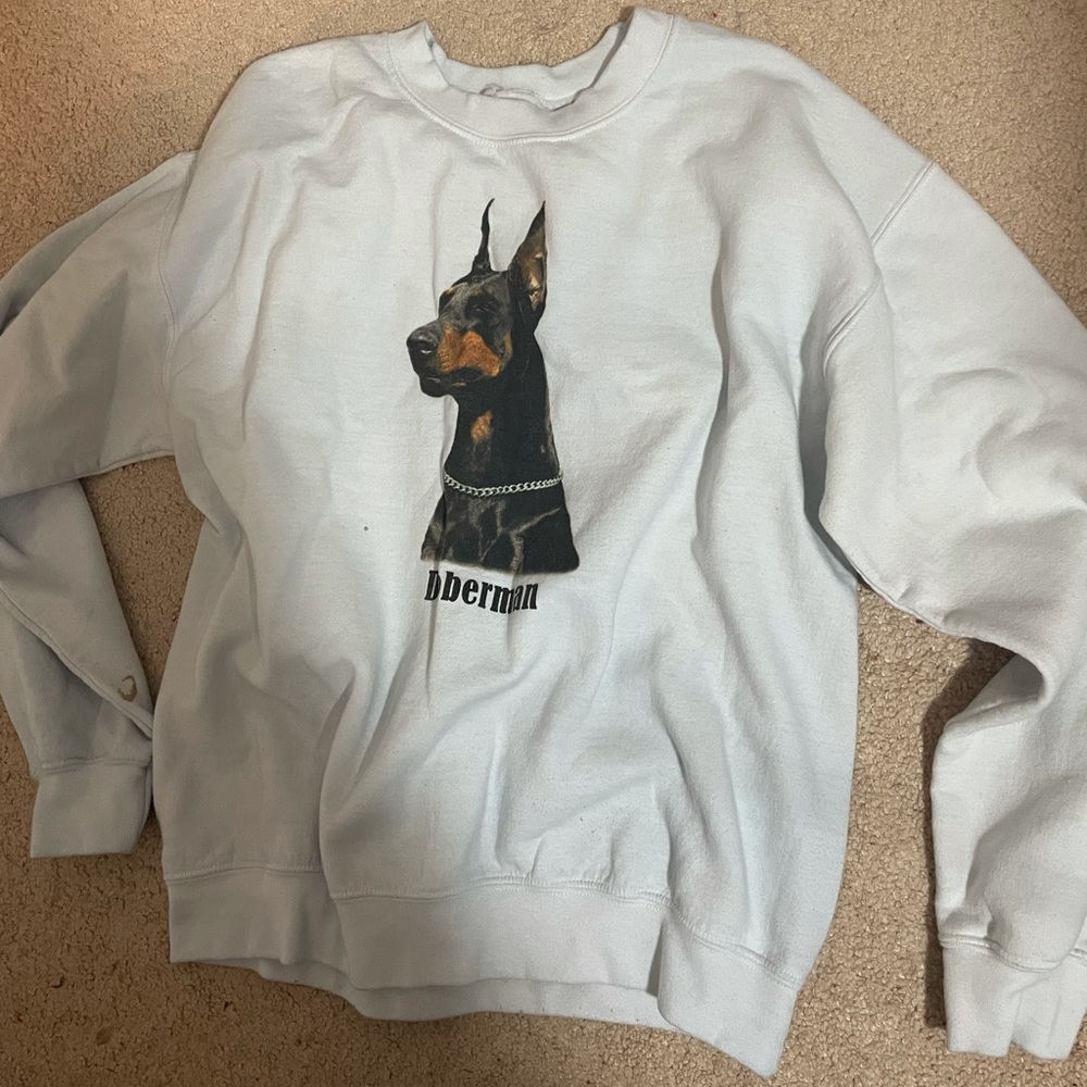 Doberman Print Sweater